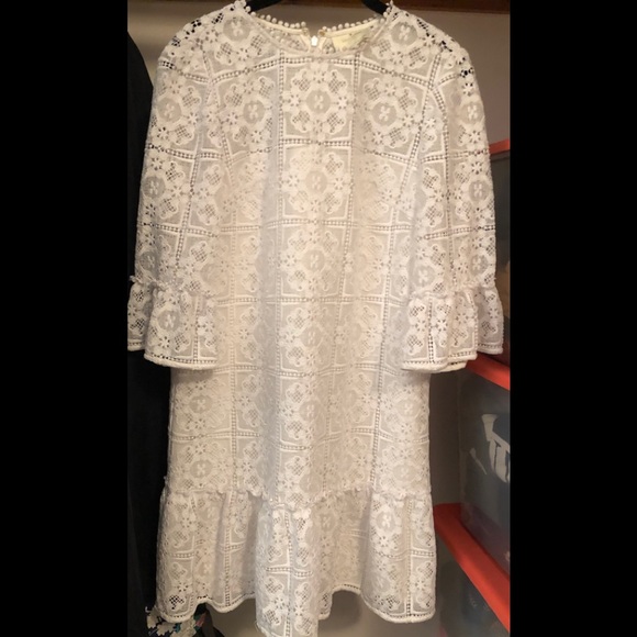 kate spade Dresses & Skirts - Kate spade embroidered lined white dress 4